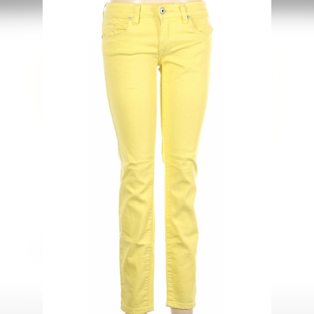 Blank NYC Yellow Skinny Jeans 28